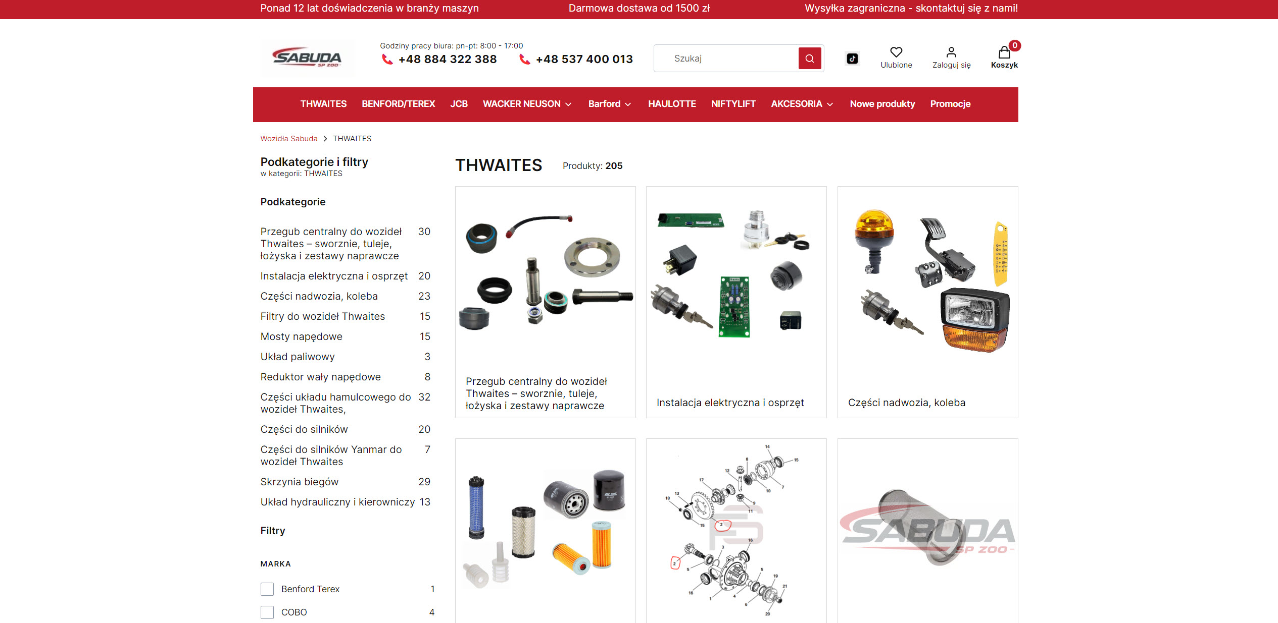 Thwaites – jakie części w wozidłach wymagają regularnej kontroli i wymiany?