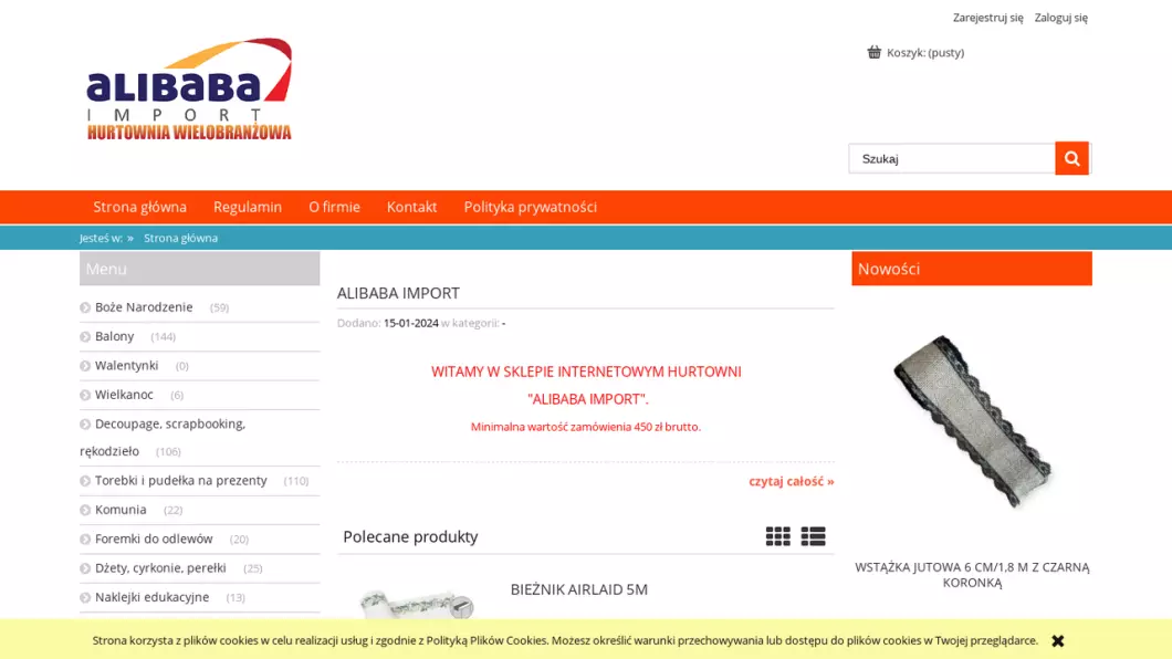 Hurtownia wielobranżowa online | TwojaUlubionaHurtownia - podgląd