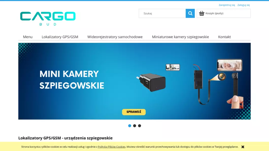 Lokalizatory GPS/GSM | Sklep internetowy Cargo-Bud - podgląd
