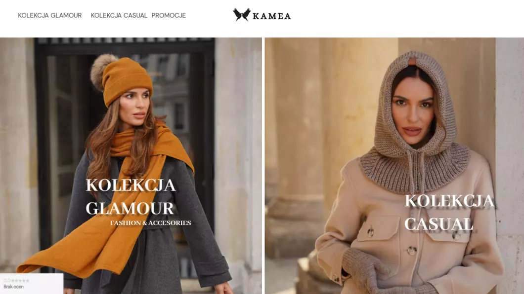 Kamea - polski producent nakryć głowy i szalików - podgląd